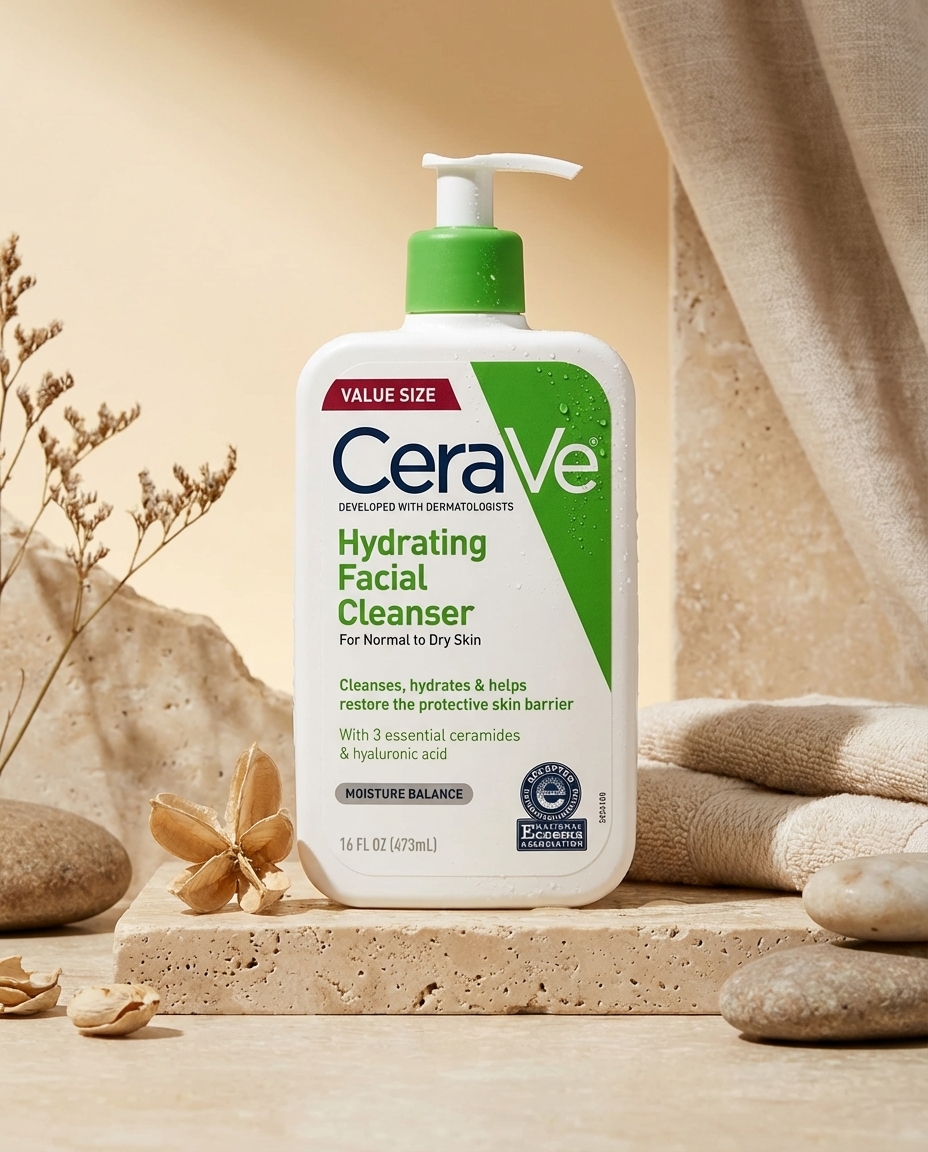 CeraVe Hydrating Facial Cleanser
