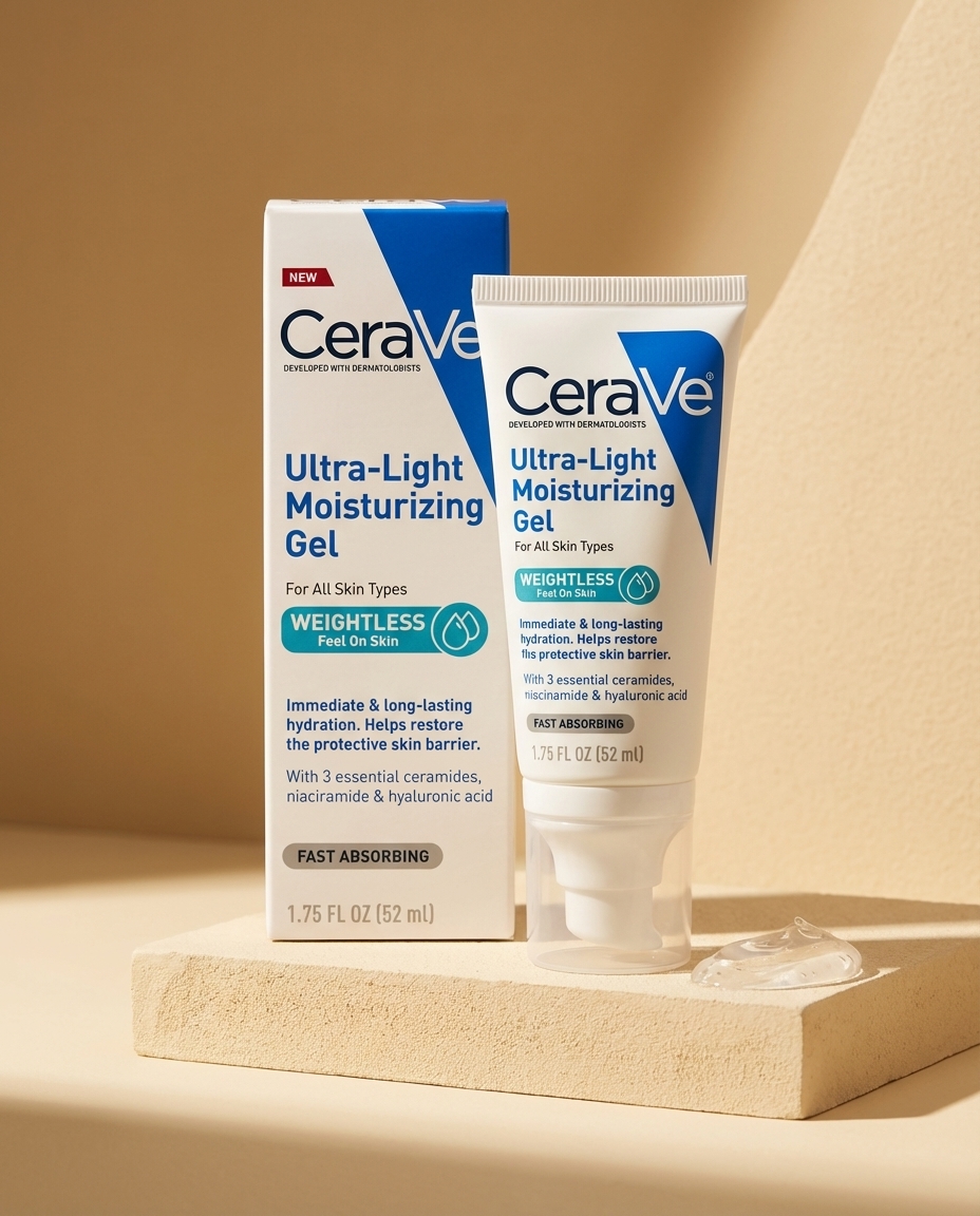 CeraVe Ultra-Light Moisturizing Gel