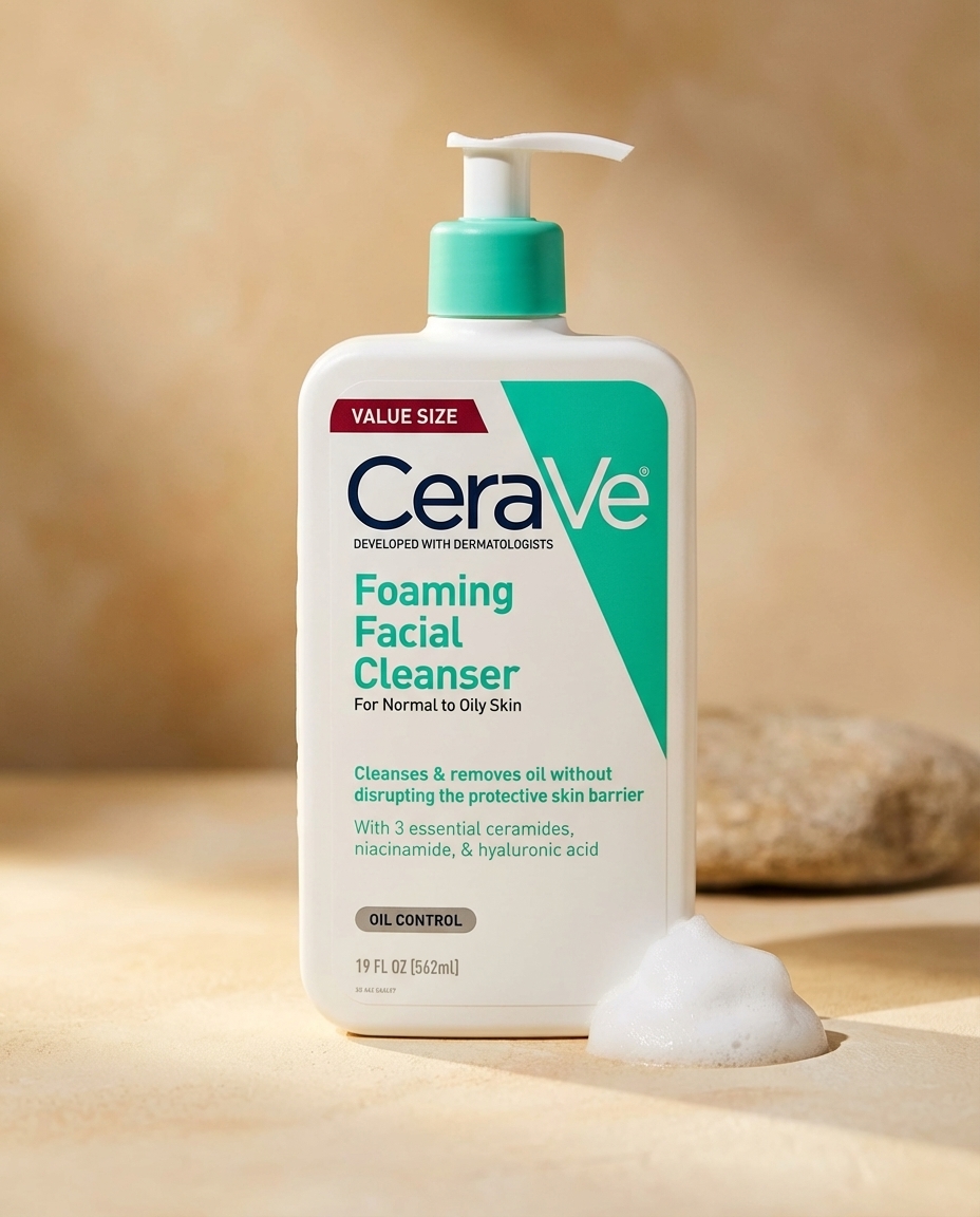 CeraVe Foaming Facial Cleanser